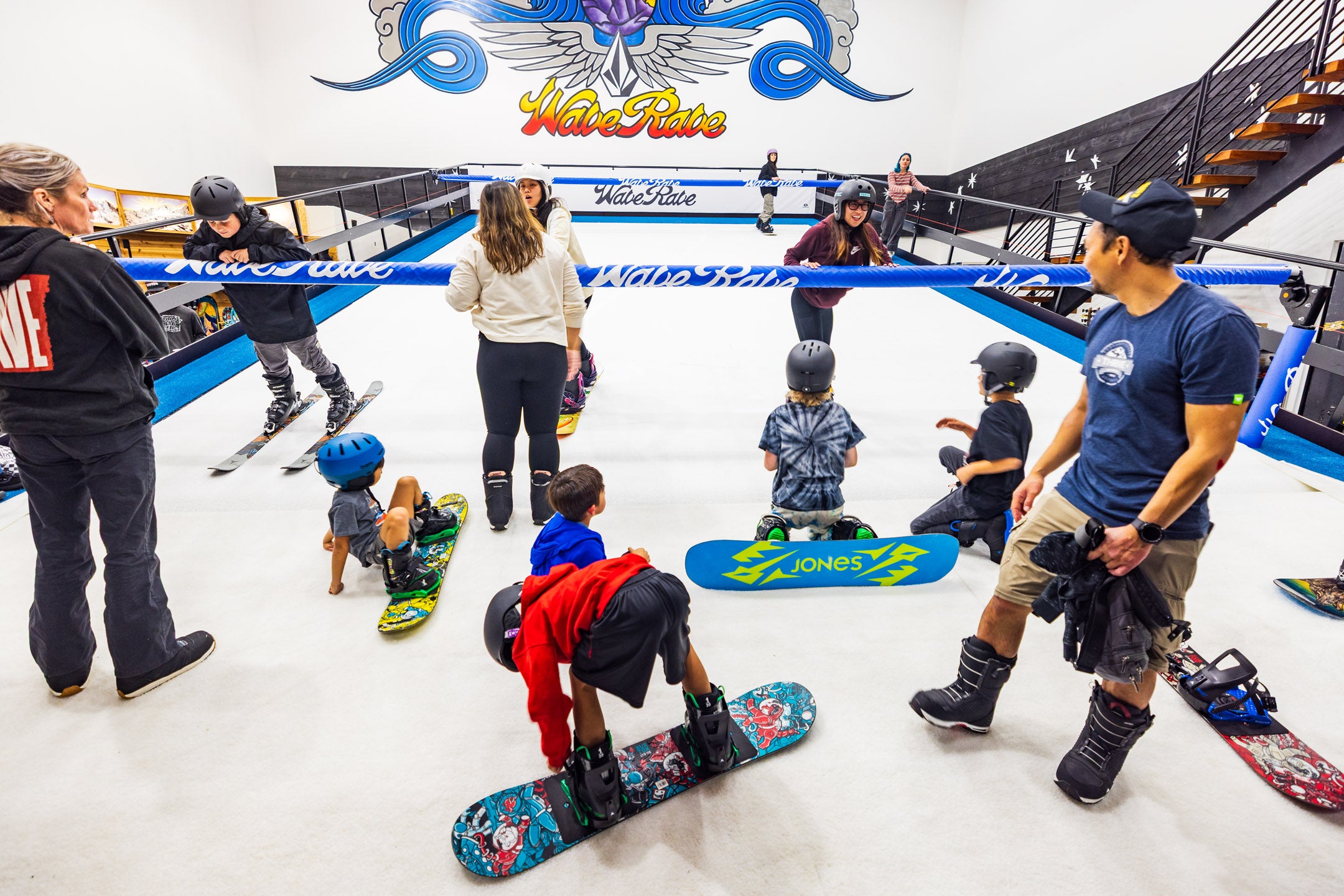 Visual Sound Wave Machine Rave Ski Machine – Wave Rave Snowboard Shop